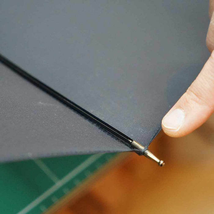 [UMBRELLA] WOMEN PURVEYOR TO THE IMPERIAL HOUSEHOLD AGENCY BORDER L FOLDING (ROSE) | MAEHARA KOEI SHOTEN | TOKYO UMBRELLA