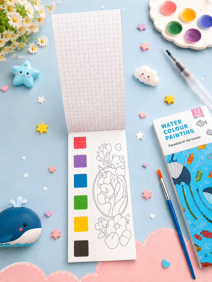 Water colouring book