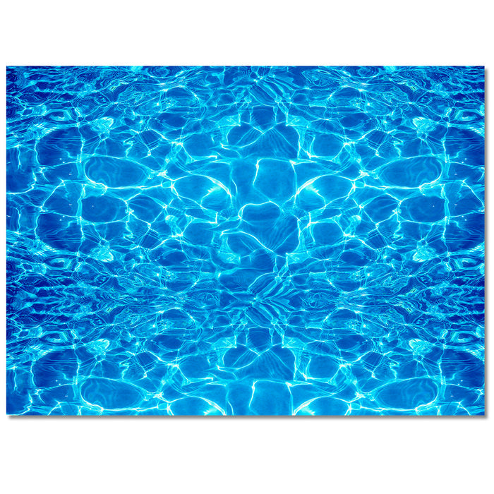 Water Ripple Right Angle Felt Rugs - LeobonZone