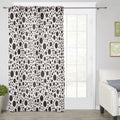 White dots Blackout Window Curtains - LeobonZone