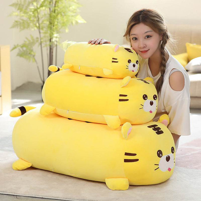 Wild Body Pillow Plush | Tiger Lion Plush - Goodlifebean Stuffed Animals