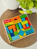 wooden building blocks