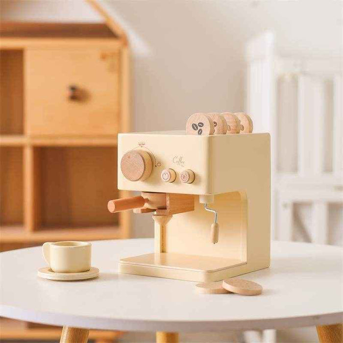 Wooden Coffee Machine Puzzle Toy for Kids | Parent - Child Toys - Goodlifebean puzzle