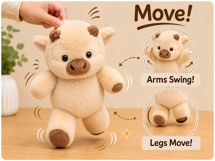 Woodland Running Plushie Duo