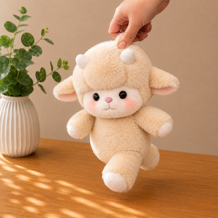 Woolie Lamb Running Plushie