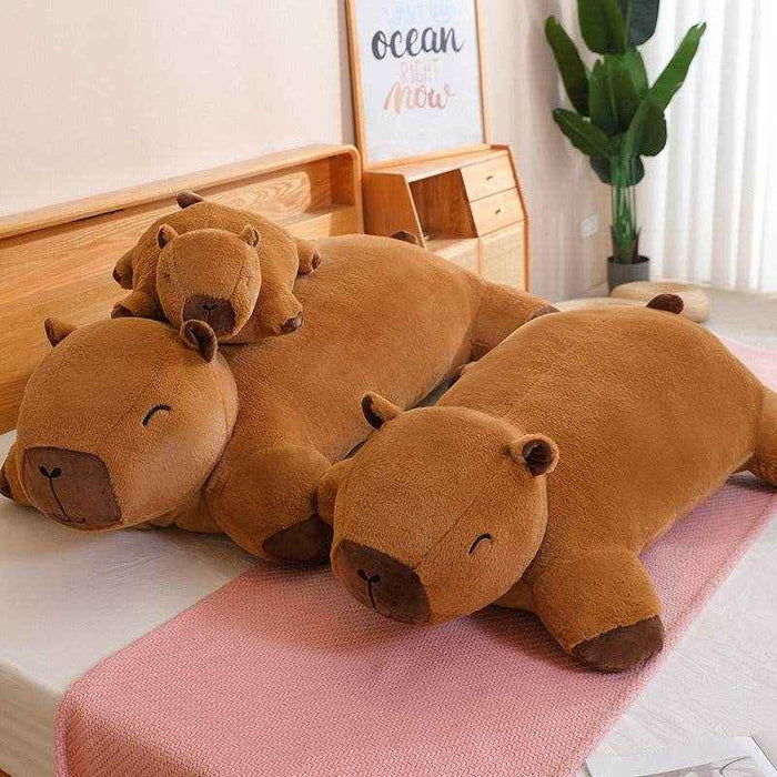 World's Largest Capybara Plushie | Giant Capybara Plushie | 4.5 ft - Goodlifebean Stuffed Animals