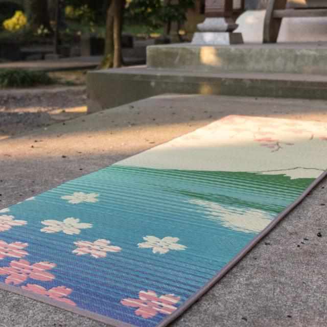 [YOGA MAT] NATURAL TATAMI YOGA MAT - SAKURA FUJI (60 ÁE180CM) | TATAMI