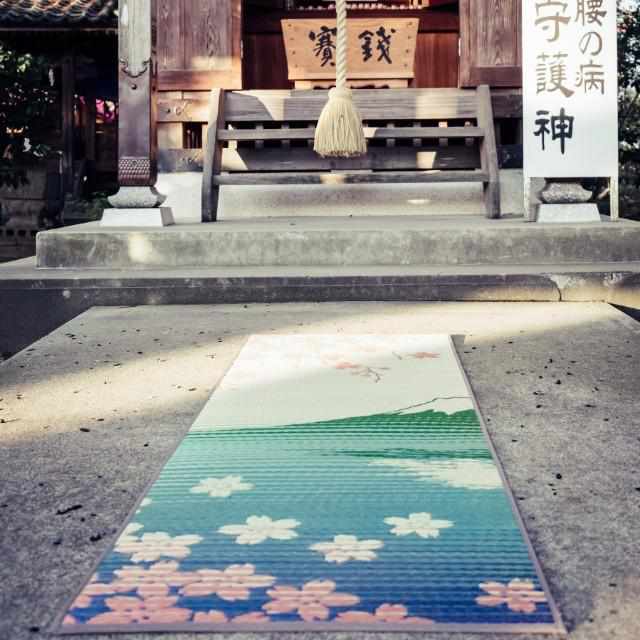 [YOGA MAT] NATURAL TATAMI YOGA MAT - SAKURA FUJI (60 ÁE180CM) | TATAMI
